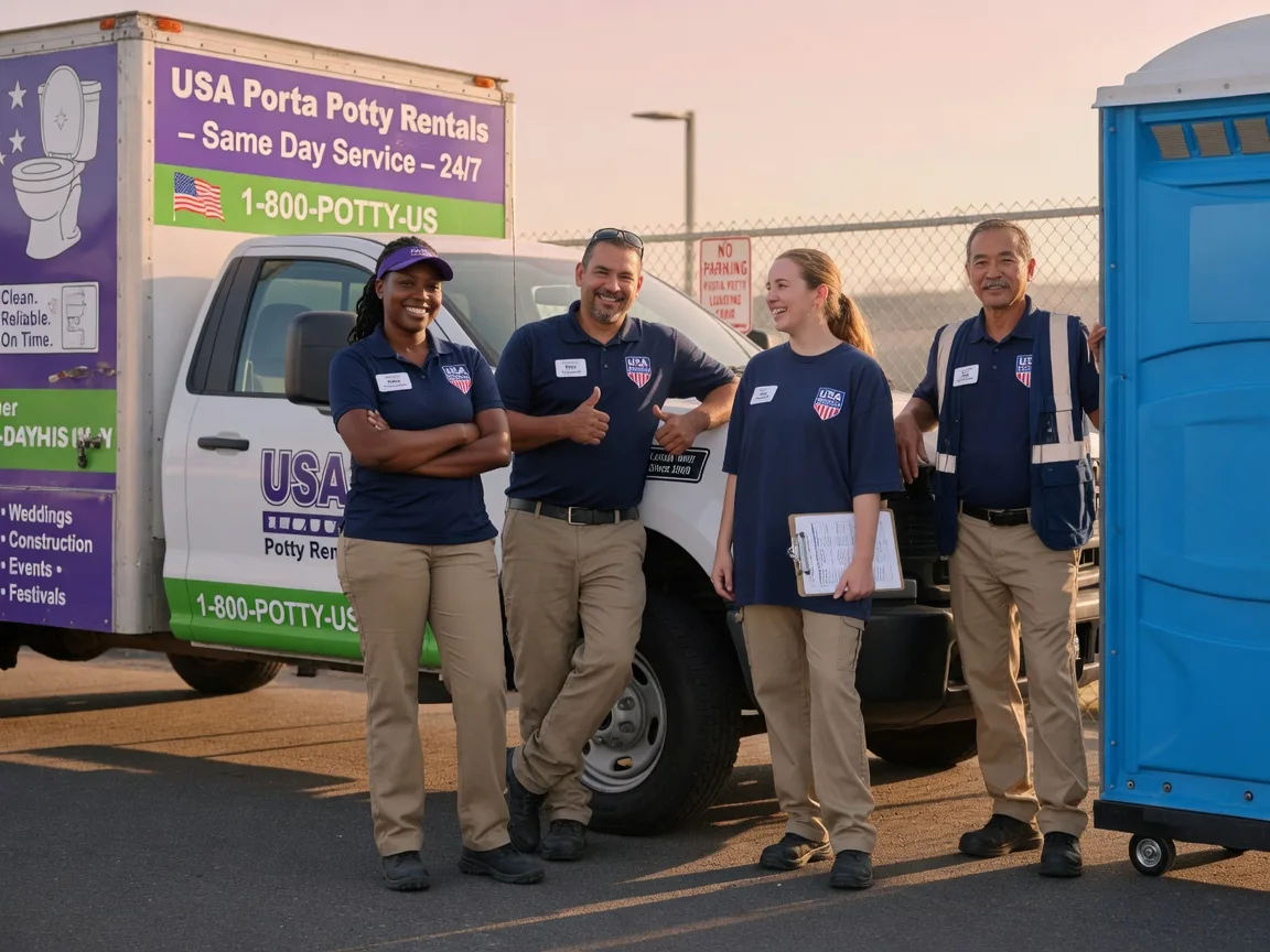 Porta Potty Rental company in Walker, LA